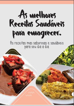 E-book de receitas saudáveis